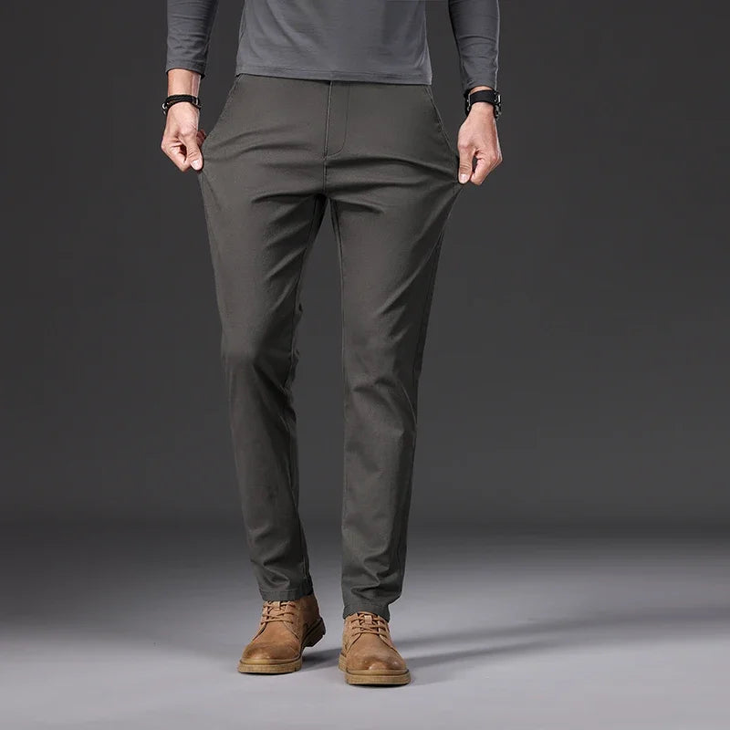 Men's Casual Pants Autumn Fashion Comfortable Business Trousers