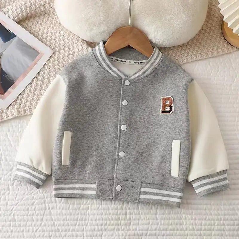 Boys Girls Baseball Coat