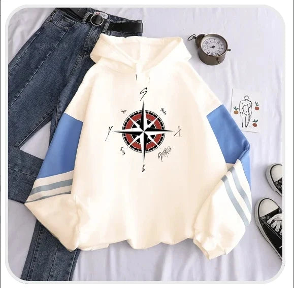 Shut Down Kpop Hoodie Student Funny Jisoo Lisa Rose Jennie Loog Sleeve Men Women Winter Warm Fashion Trend Gift Sweatshirts