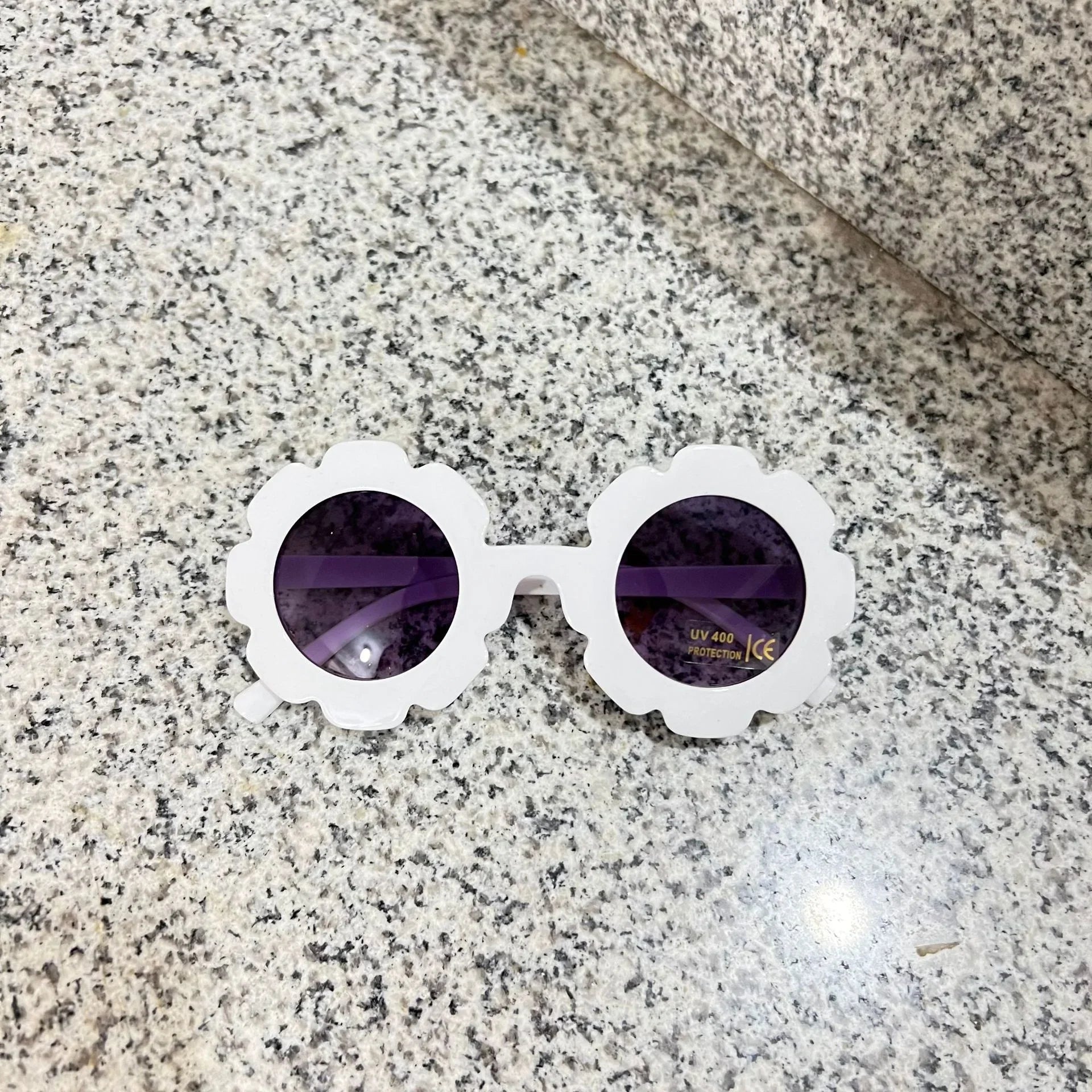 2023 new cute children's frosted glasses  color series baby sunglasses