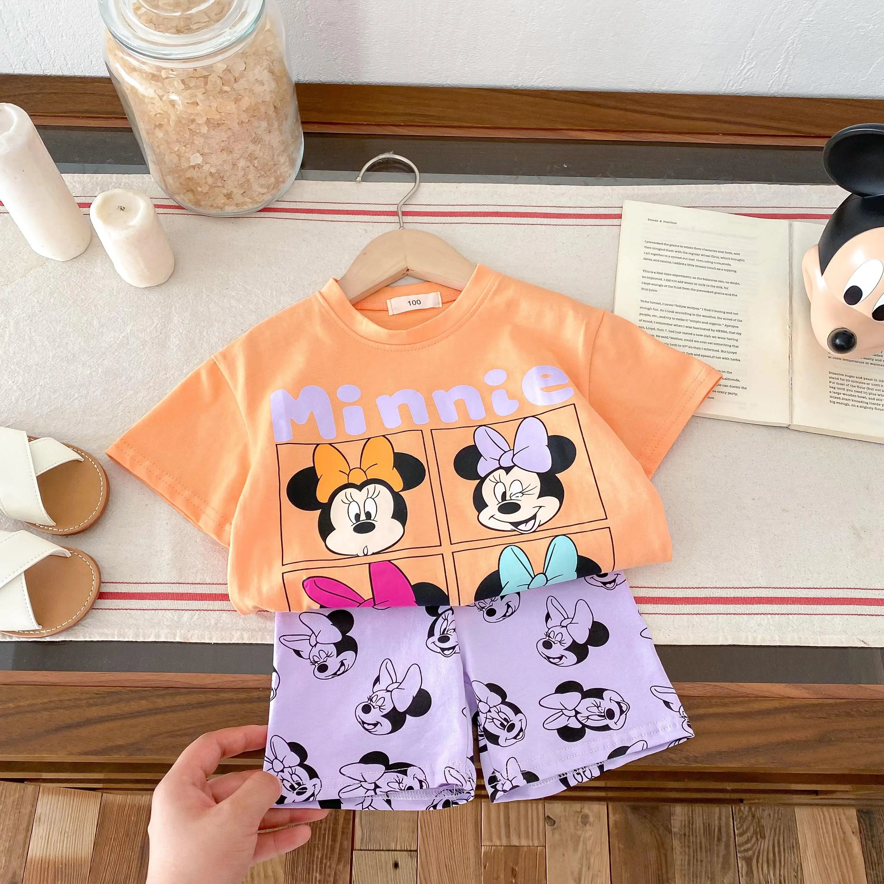 Baby Girl T-shirt And Shorts