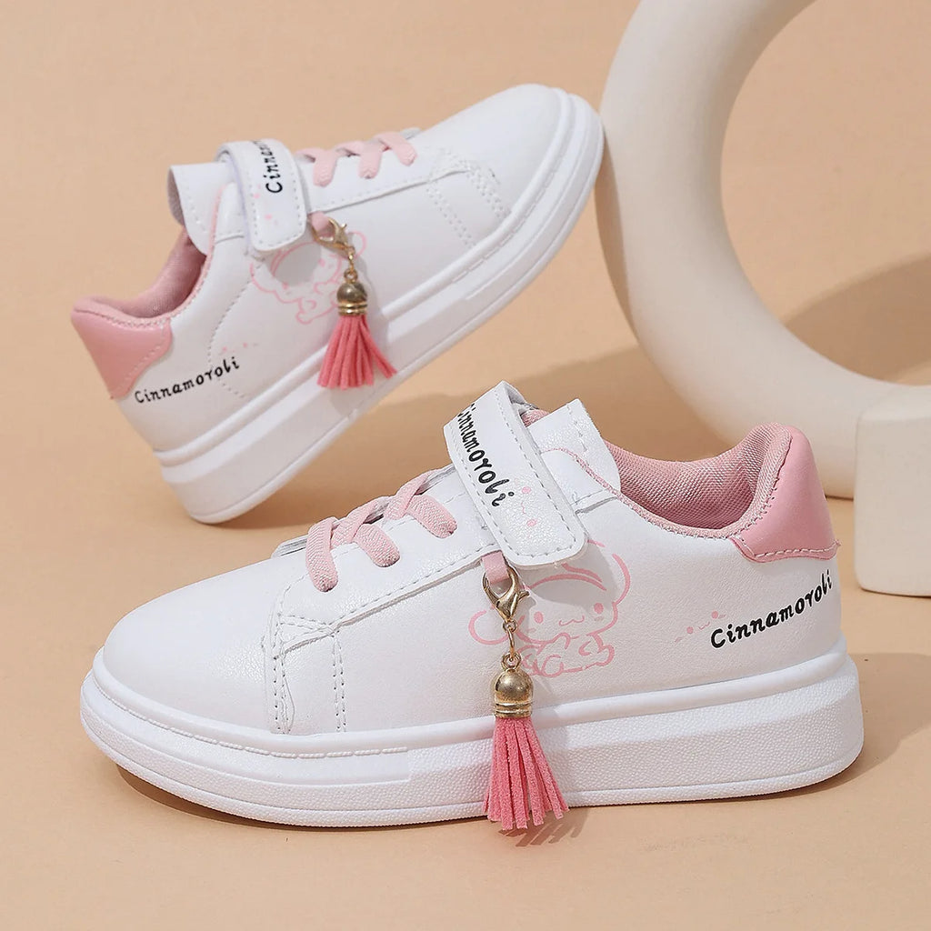 Cinnamorol Shoes Kids Casual Shoes Fashion Children White Shoes Sanrio Tennis Shoes Kawaii Cinnamorol Board Shoes Size 26-37