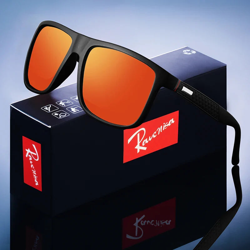Fashion Vintage Square Sunglasses Men Women Luxury Brand Designer Men's Sun Glasses Driving Fishing UV400 Eyewear Men