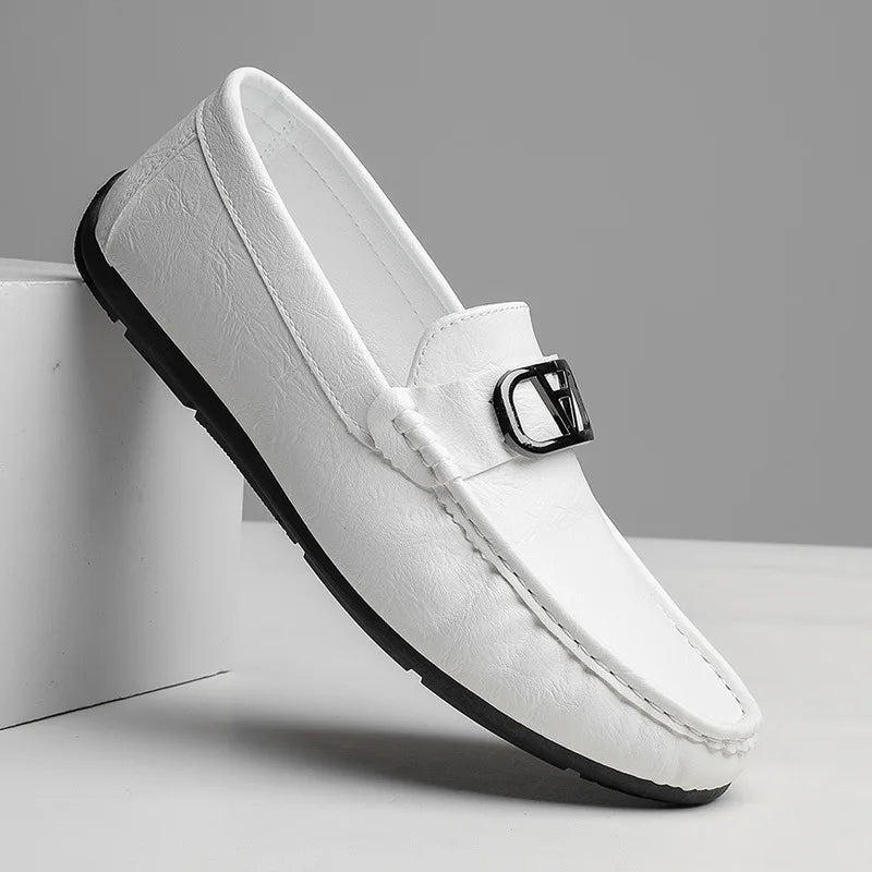 Brand Men's Shoe 2024 Autumn New Men Casual Shoe Allmatch Loafer Shoe Men's Fashion Business Shoes Soft Sole Social Shoe Tênis