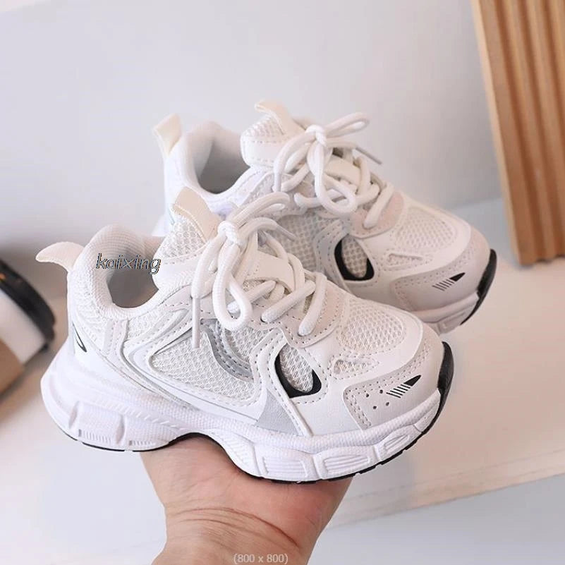 Baby Shoes Girls Sports Shoes Toddler Boys Fashion Solid Color Sneakers 1-6 Years Kids Casual Breathable Running Shoes Best Gift