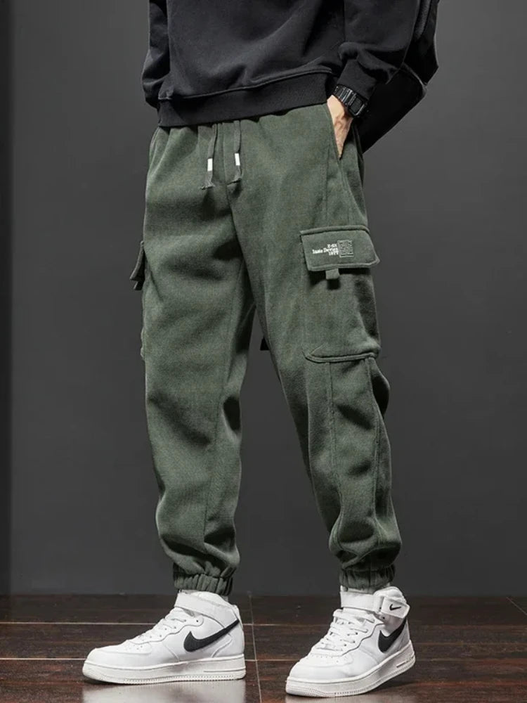 Elastic Waist Casual Pants for Men