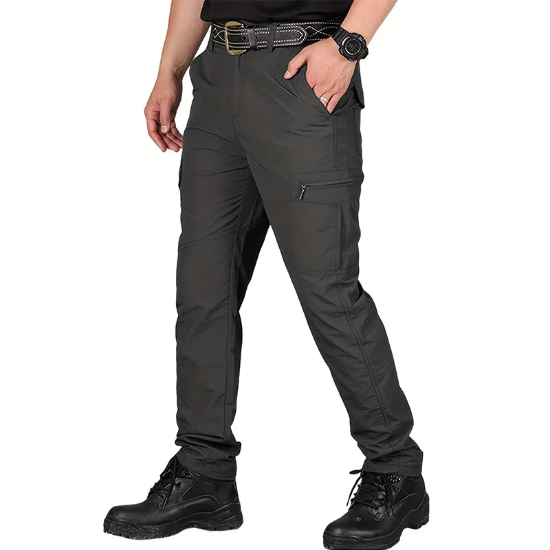 Casual Men Multiple Pockets Cargo Pants