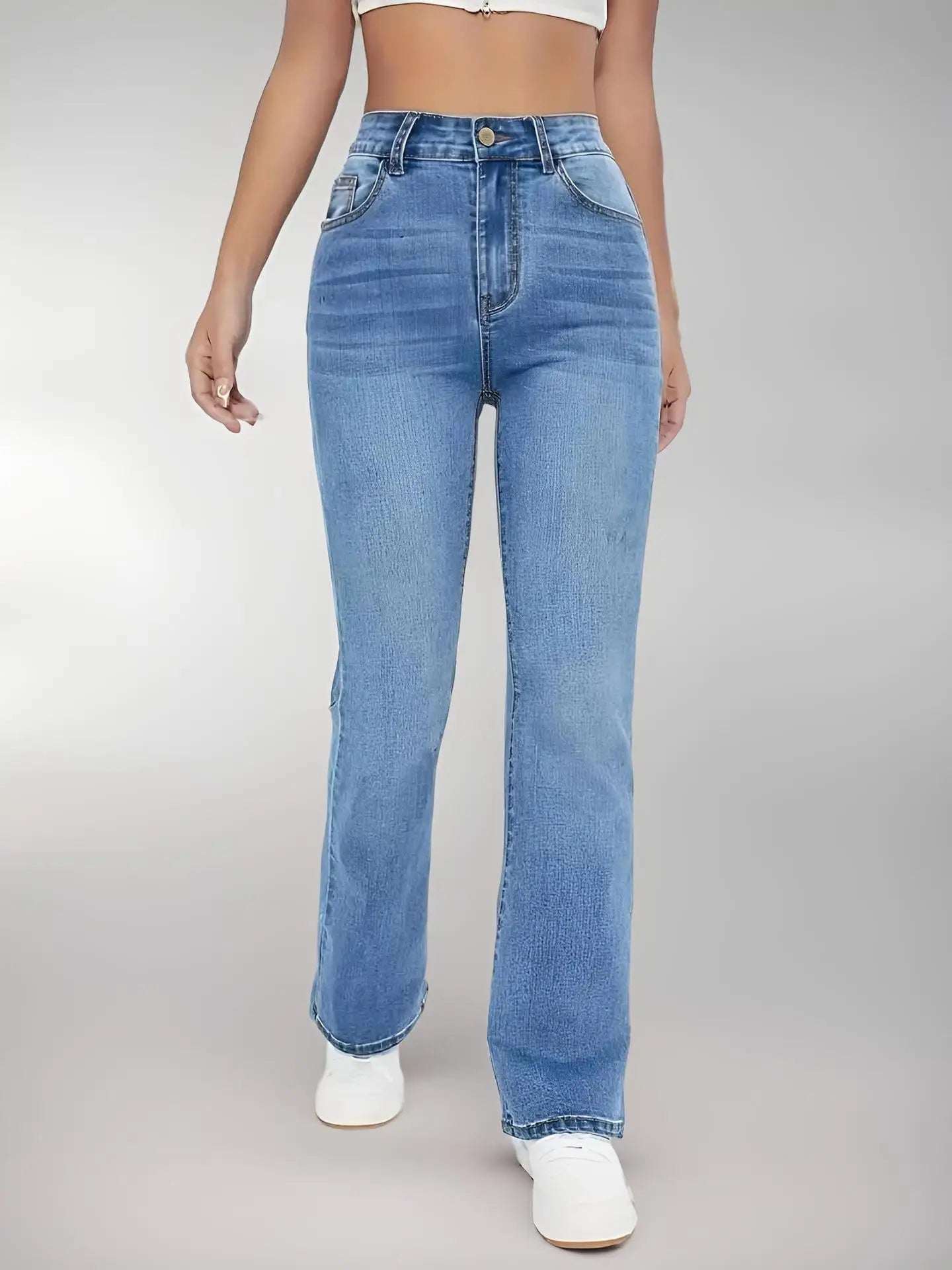 Women's hot jeans slimming trousers