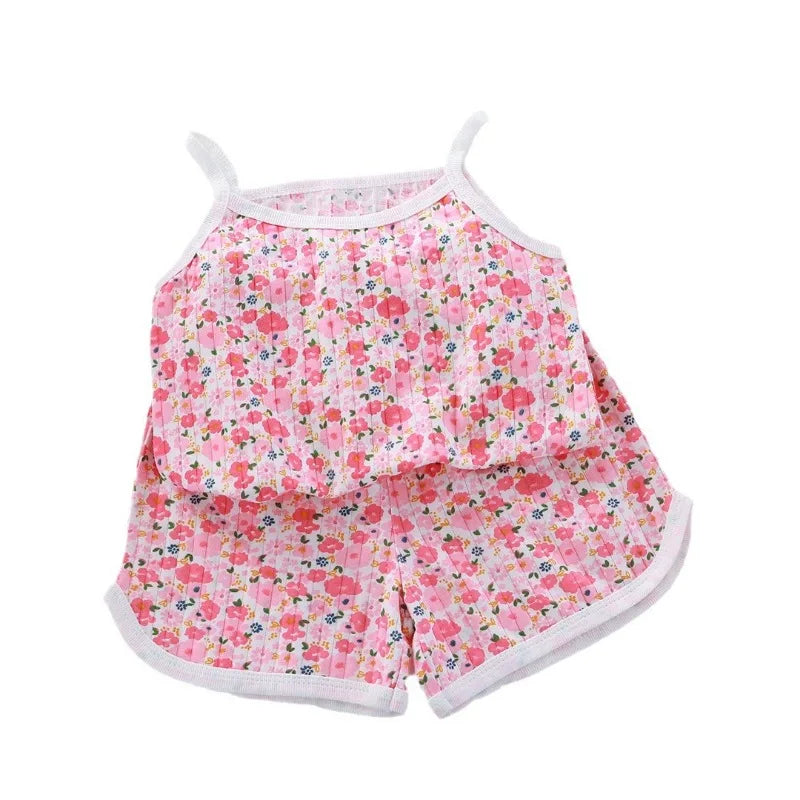 Baby Sleeveless Tops Shorts