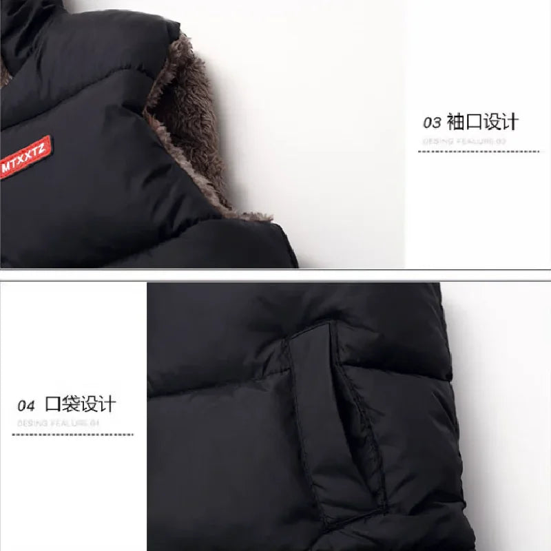 Hooded Down Vest Coats For Kids