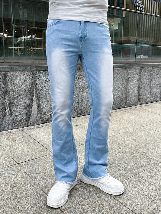 Casual Pants 3 Colors Slim Stretch Cotton Bell Pants S-2XL Pant