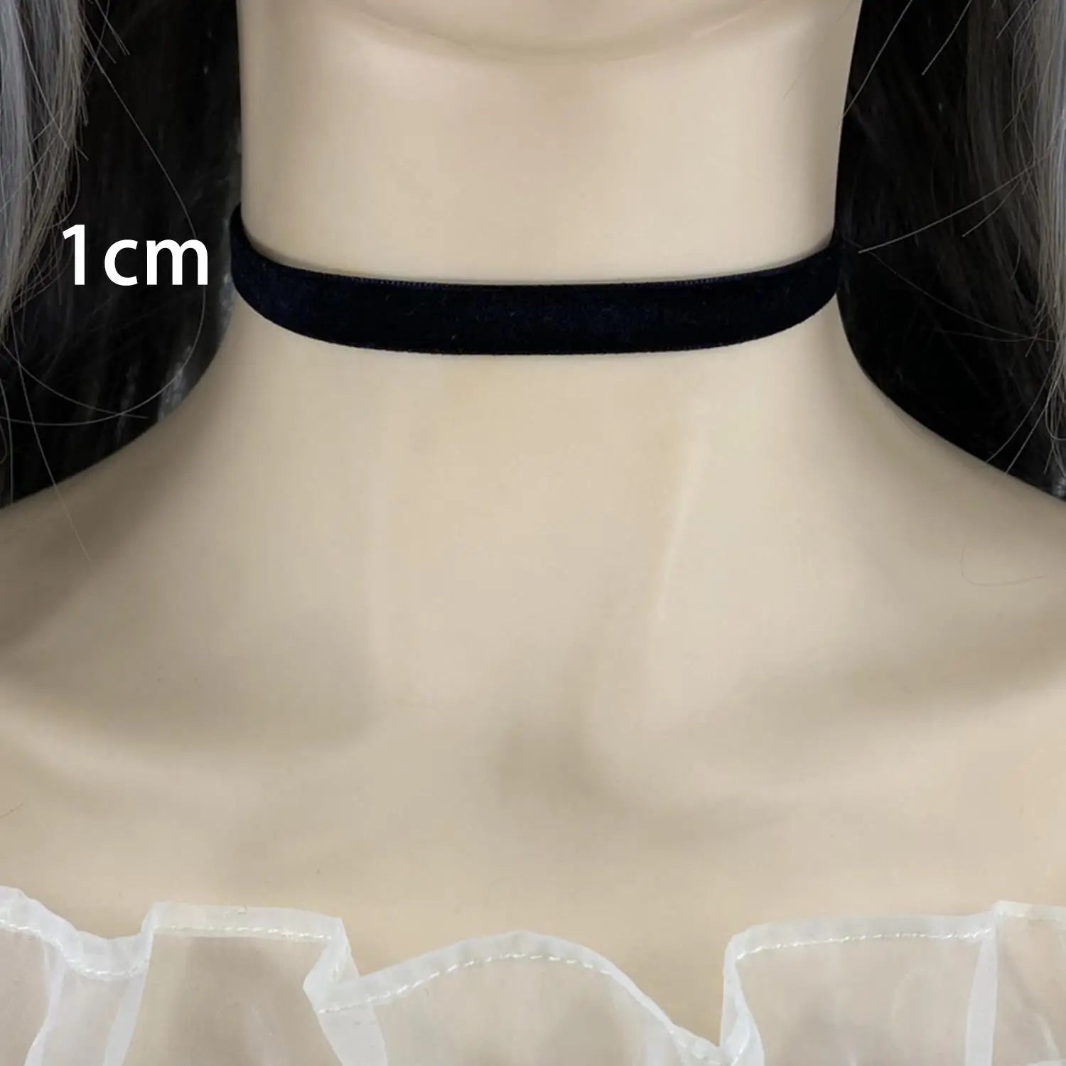 Gothic Style Black Velvet Choker Necklaces Rope Women
