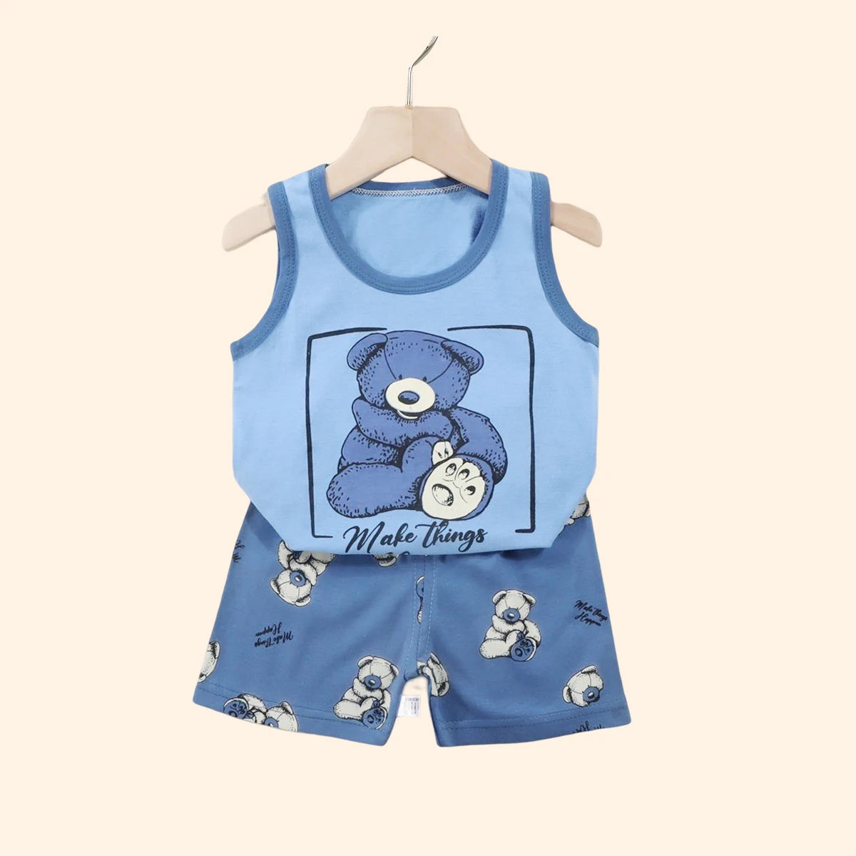 Children Clothing Vest Suit