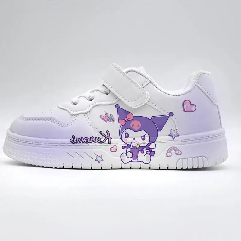 Disney kids Kuromi princess cute Casual shoes non-slip soft bottom sports shoes for girl gift