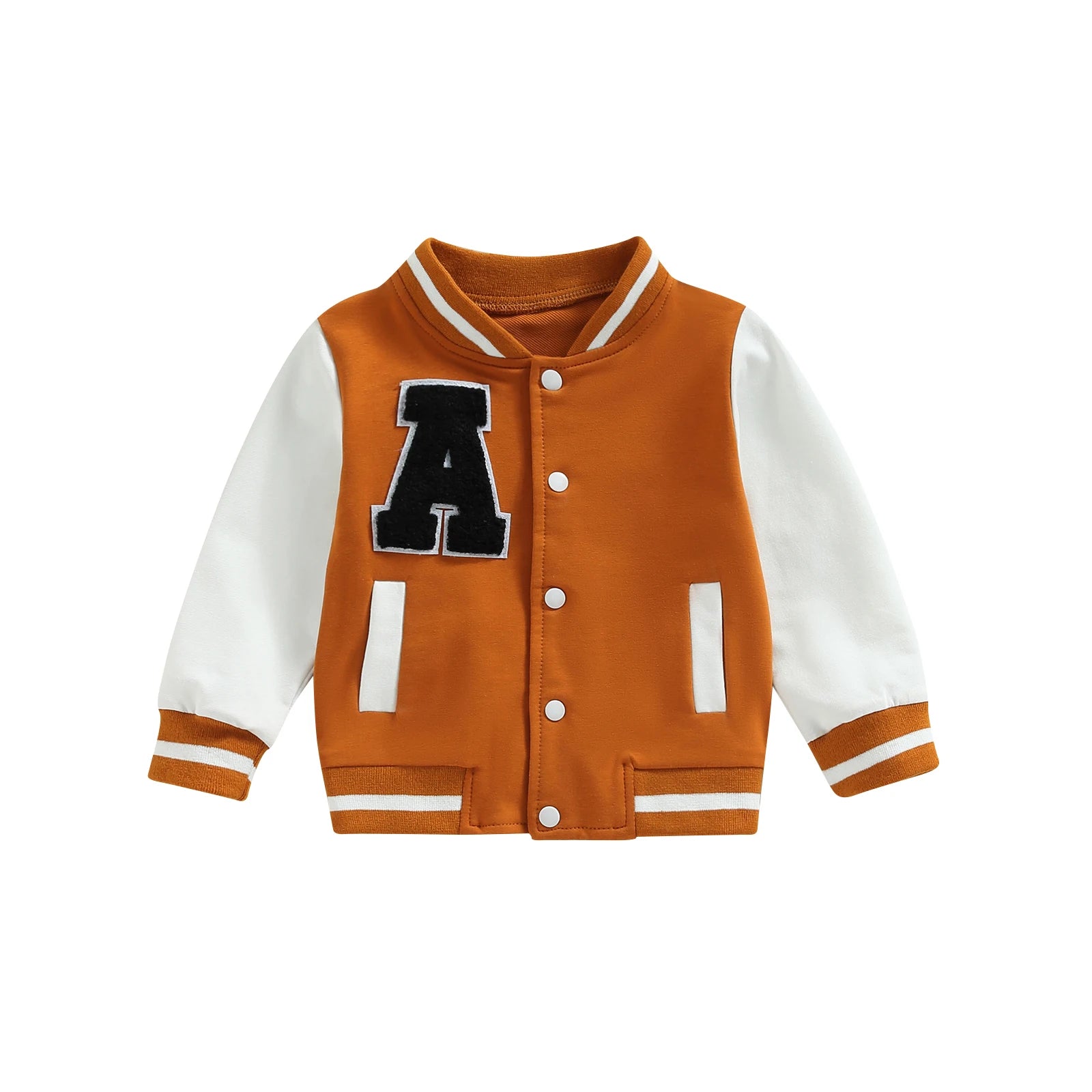 Kids Boy Girl Baseball Jackets
