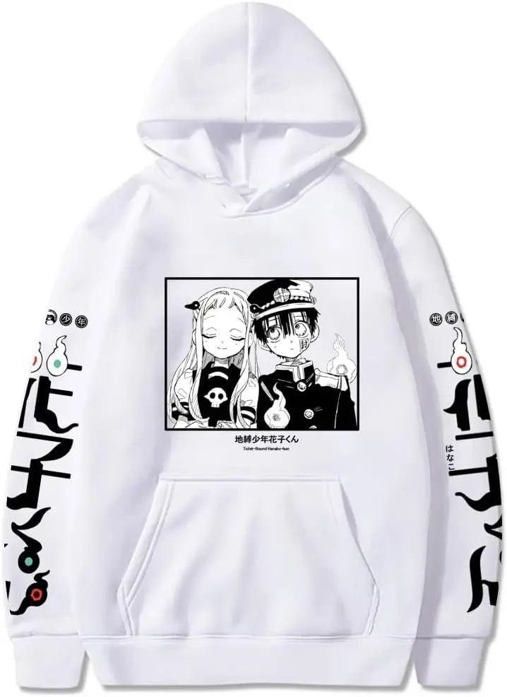 2024 New Toilet Bound Hanako Kun Hoodie Mens Women Kyojuro Rengoku Hooded Sweatshirts Oversize Harajuku Streetwear Clothing