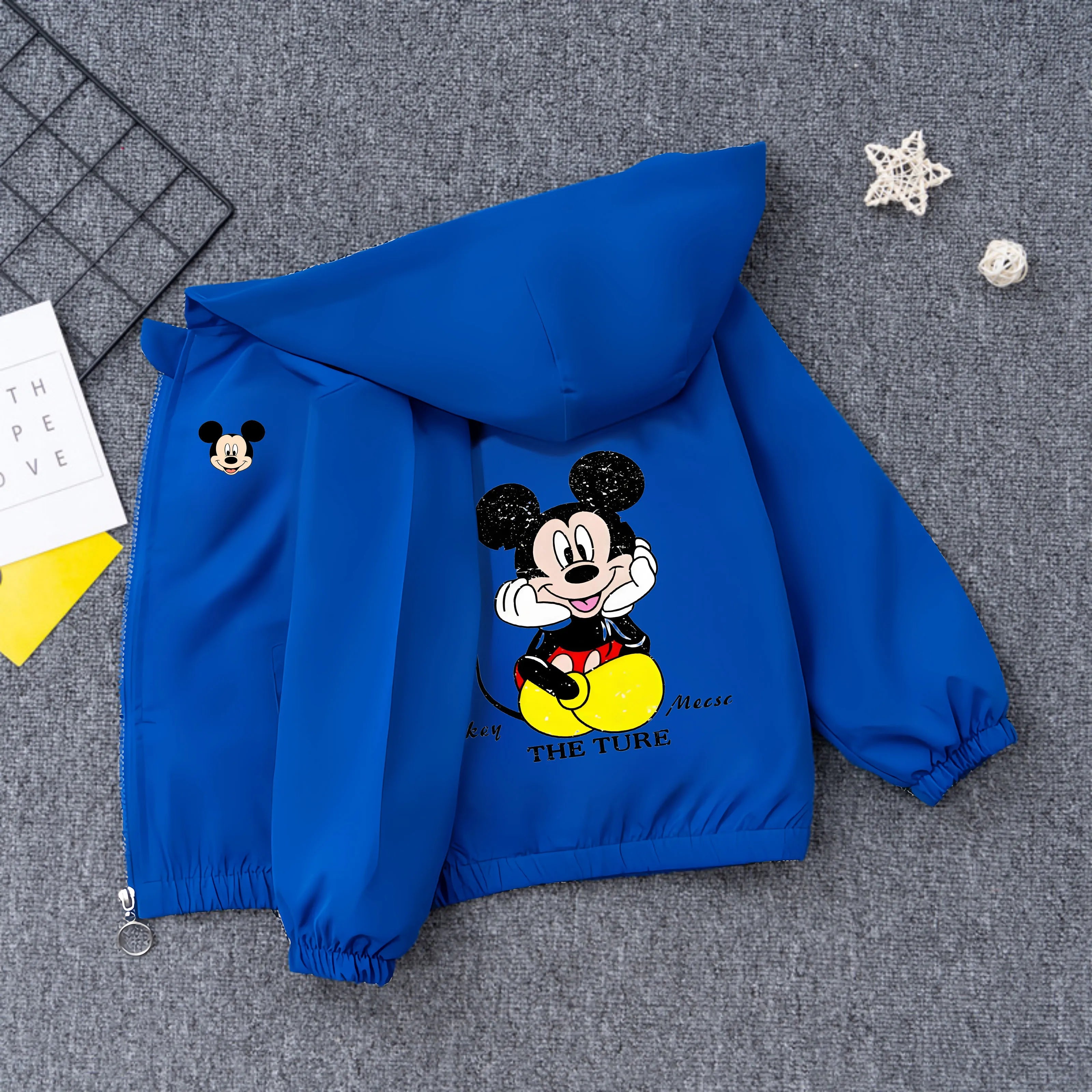 Minnie Mickey Mouse Kids Windbreaker Jacket