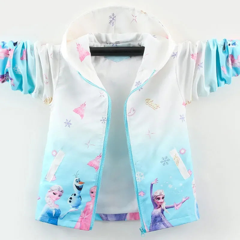 Frozen Girls Jacket For Teen Kids