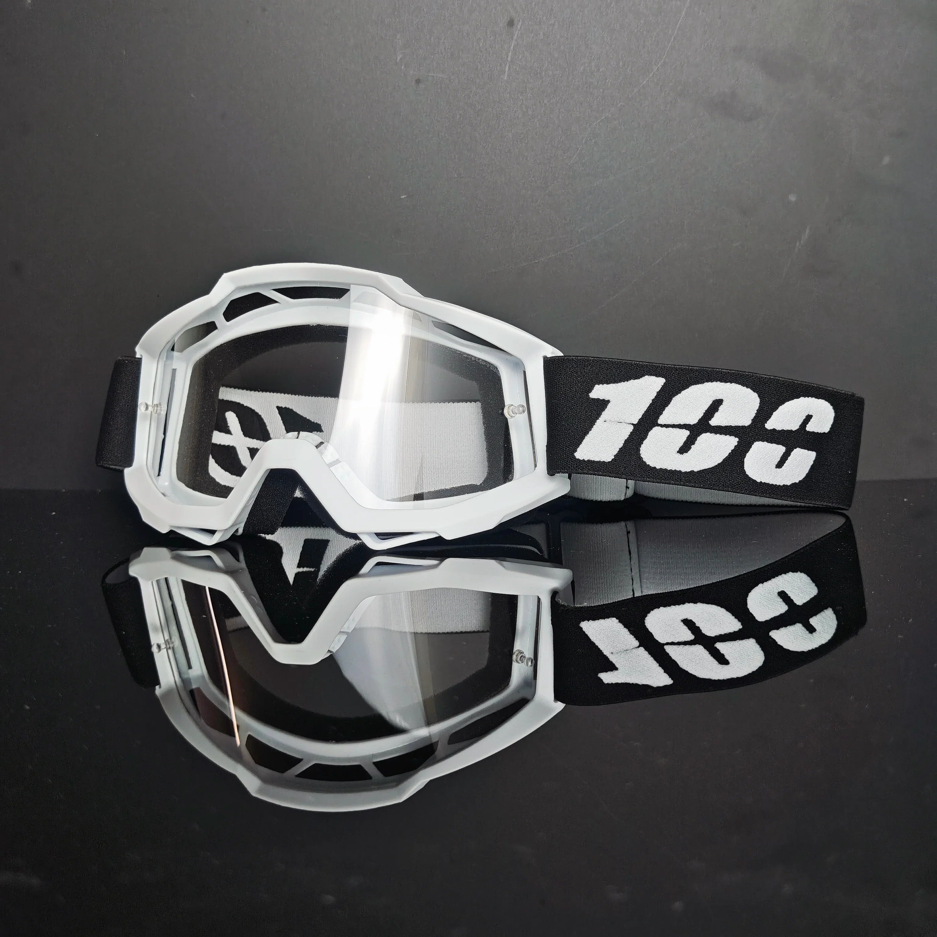 100 Motorcycle Goggles Cycling Glasses Outdoor Off-Road Ski Outdoor Sport MX ATV Dirt Bike Racing Motocross