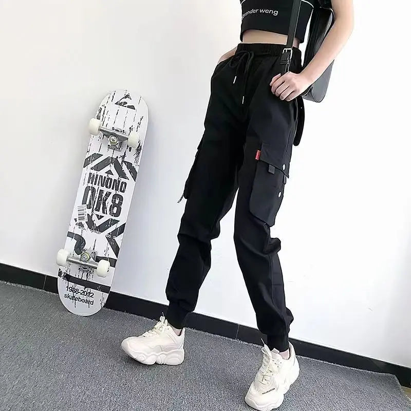 Women's Joggers Casual Sports Girls Fashion Hip-hop Streetwear