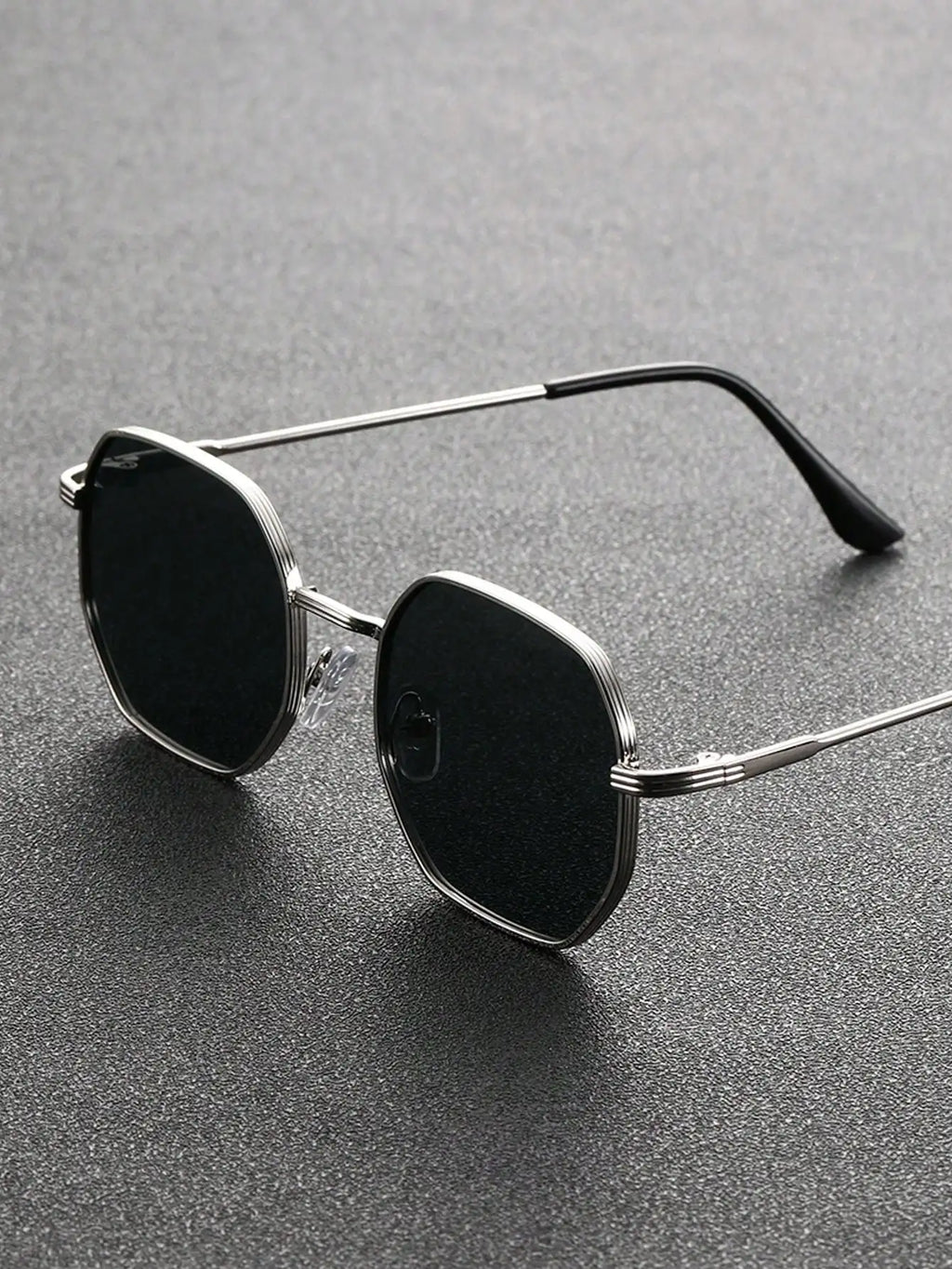 1/2 PCS Unisex Geometric Metal Frame Temperament Fashion Glasses For Outdoor Travel Driving Daily Life Accessories