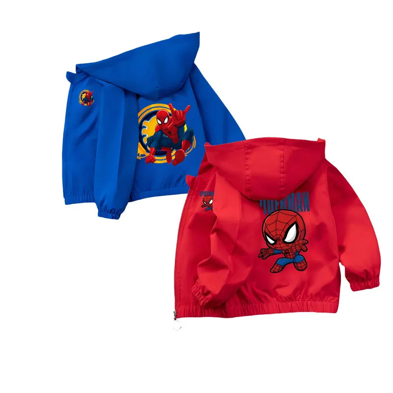 Spiderman Boys Hooded Jacket