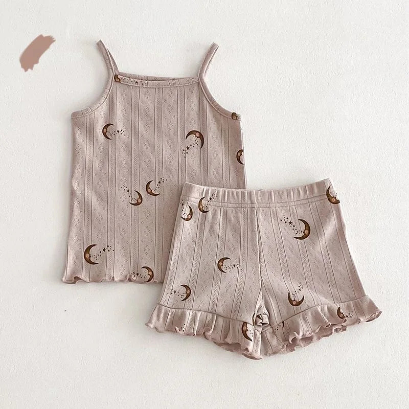 Baby Girl Floral Print Clothes Set