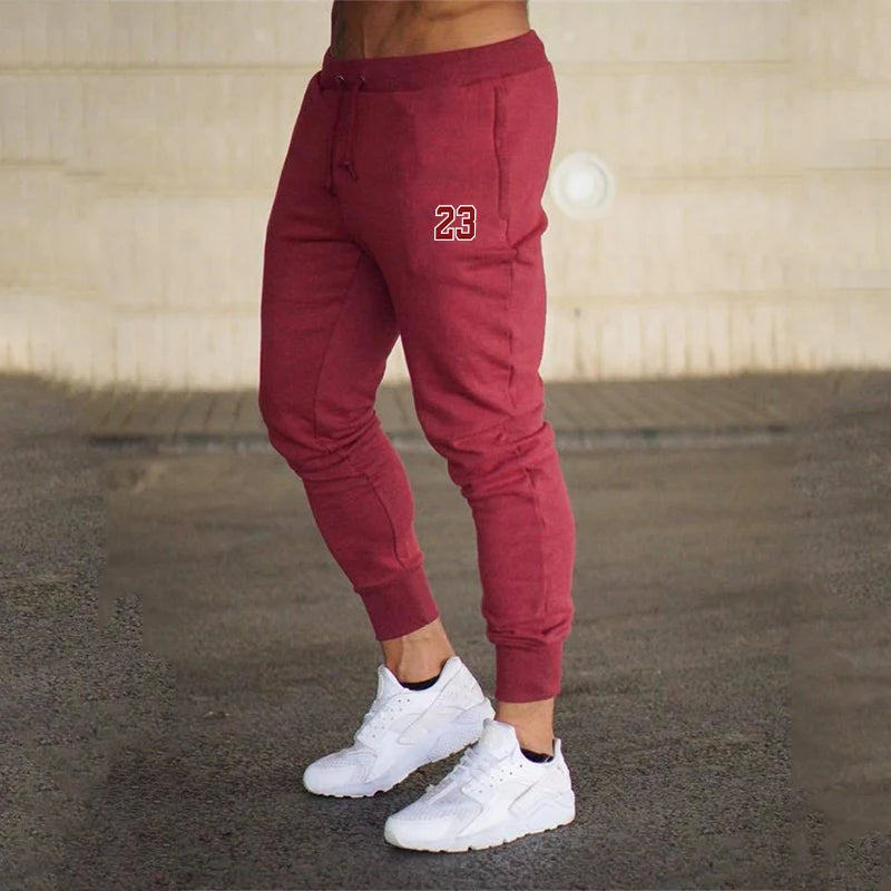 Creativity Printed Men Jogging Pants Mens Fitness Joggers Running Pants