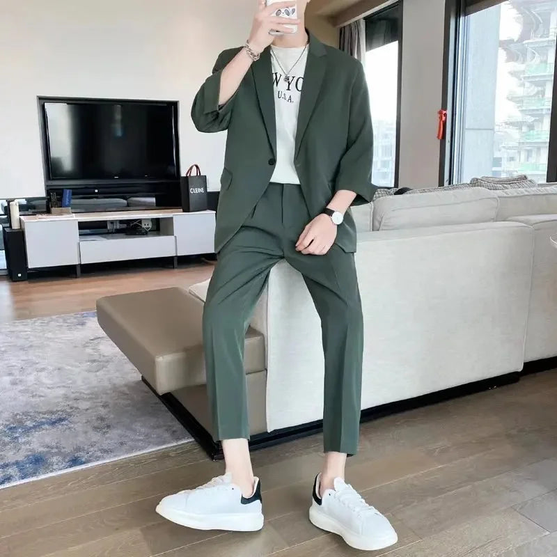 Lightweight Loose-fit Men's Suit