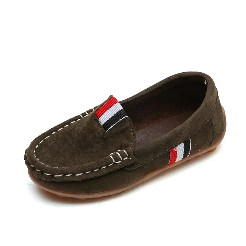 Boys Casual Shoes Kids Slip-on Loafers Children Moccasins Fashion Classic 2024 Spring Autumn Anti-skid Flats for Wedding Party