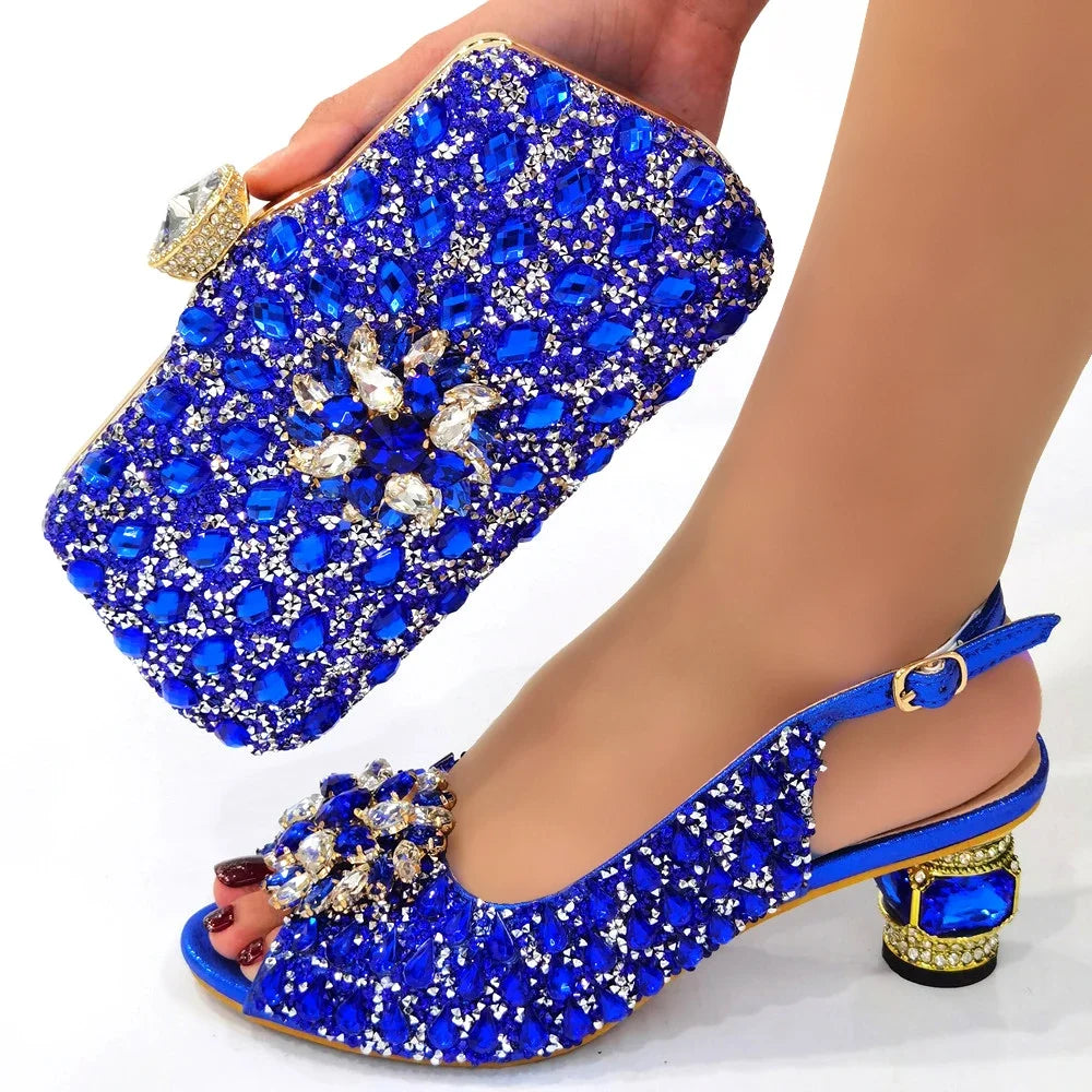 Women's Shoes and Bags Party  African Fashion Shoes and Bags