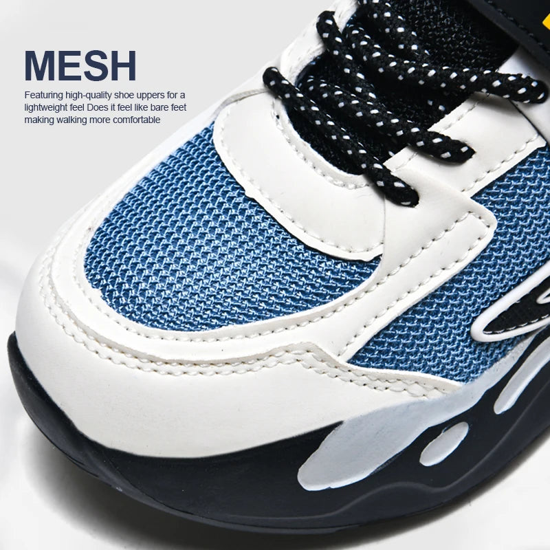 Kids Sneakers Shoes Walking Mesh Breathable Casual Sports For Boys Girls Lightweight Running Tennis Outdoor Children's School