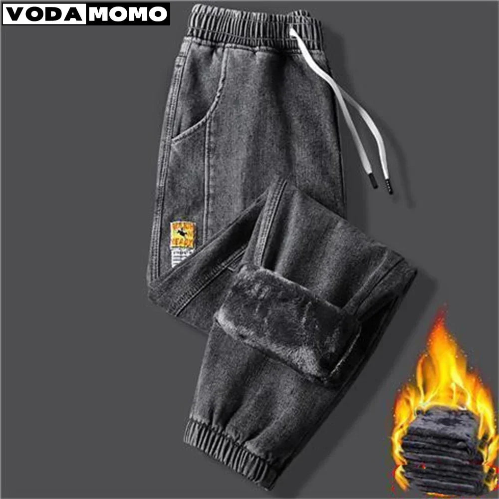 Men's jeans Fleece Jeans