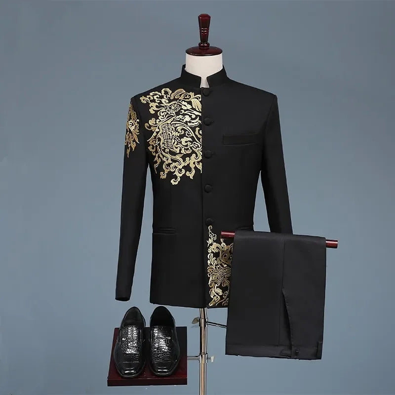 Black White Men's Suits