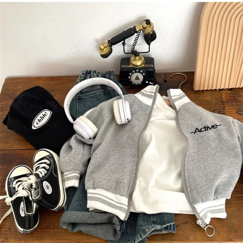 Boys Baseball Jackets For Kids
