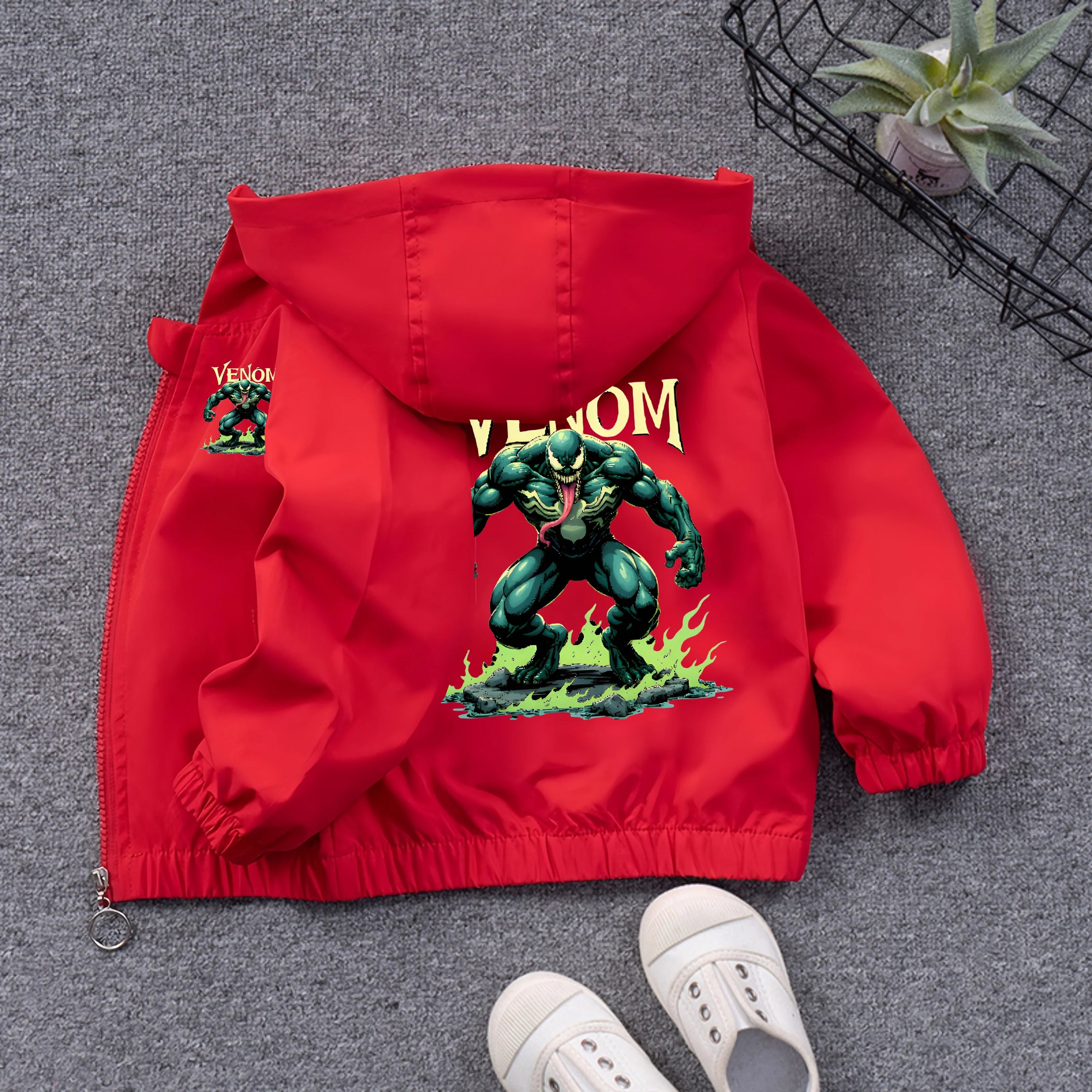Spiderman Boys Hooded Jacket