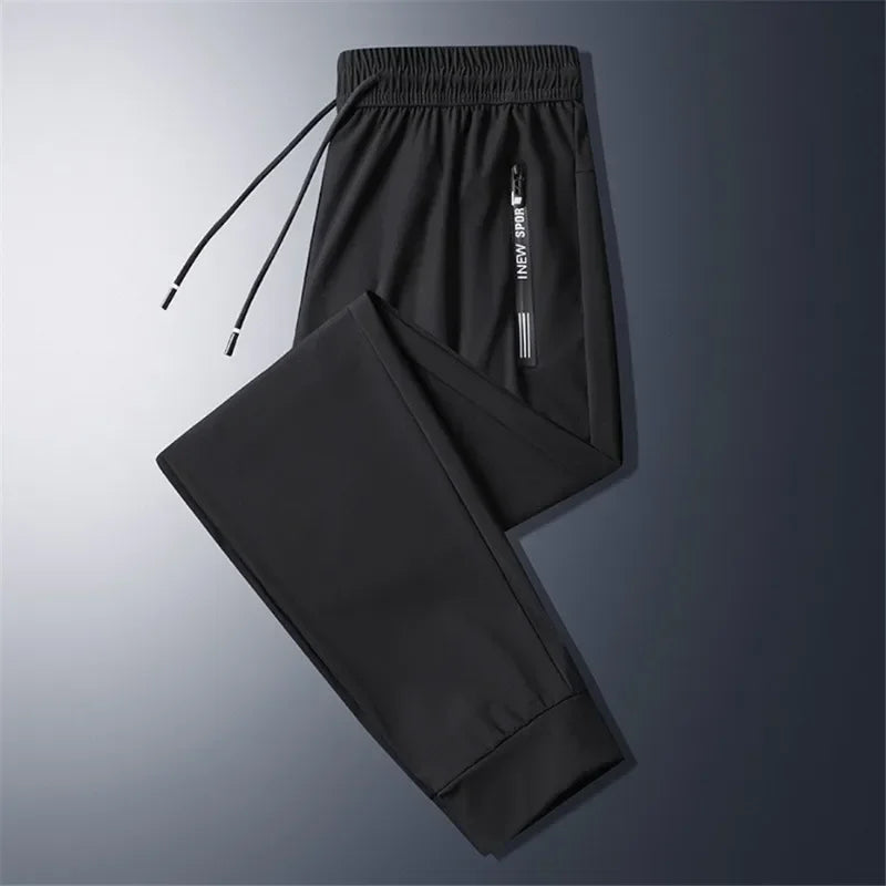 Men Plus Size Sweatpants Fashion Casual Stretch Pants