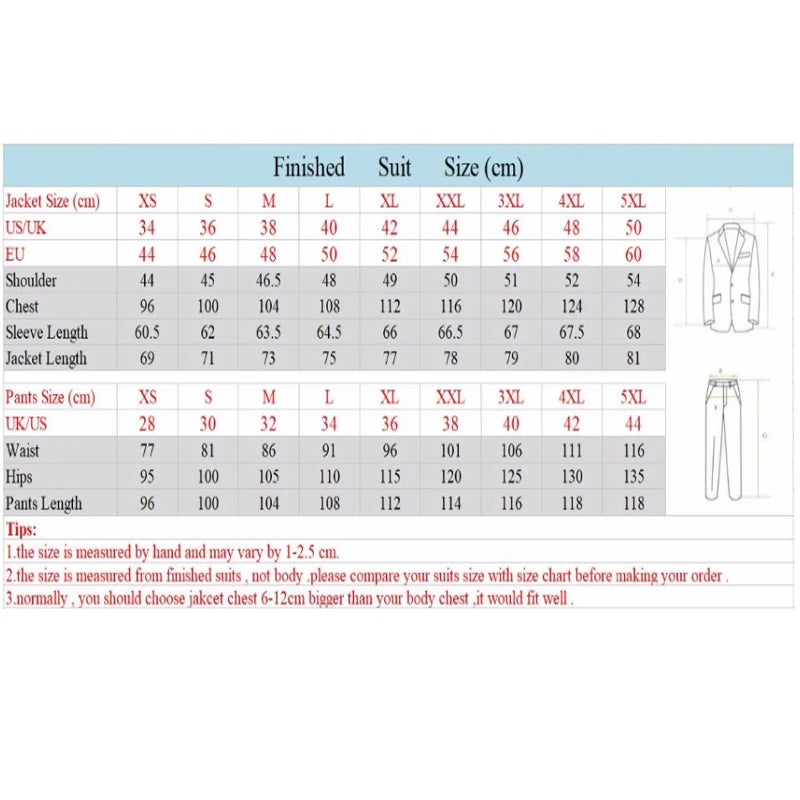 Double Breasted Prom Suits For Men