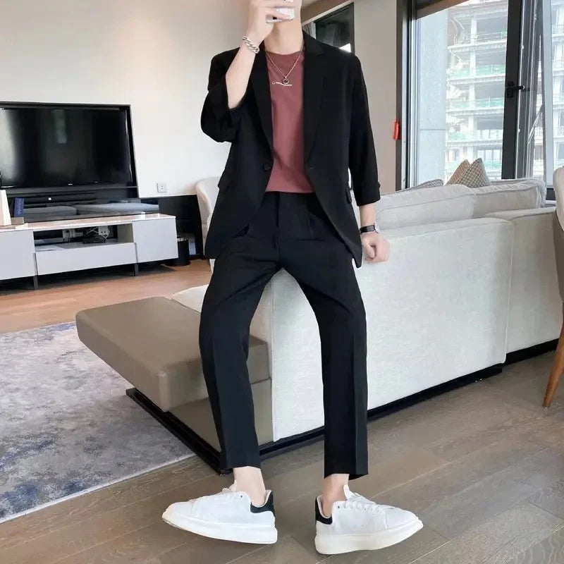 Lightweight Loose-fit Men's Suit