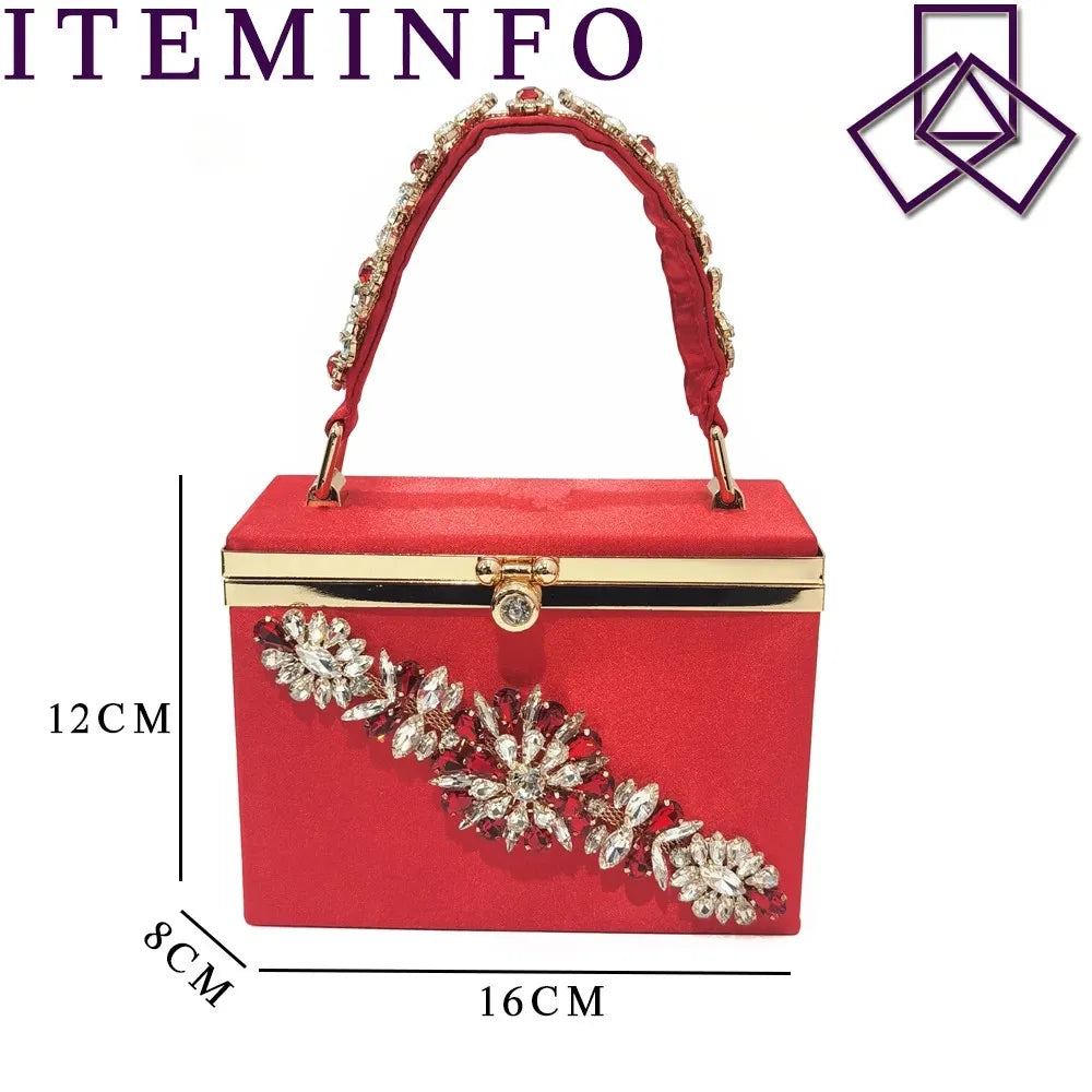 Women Party Shoes Matching Bag Set For Luxury Wedding Party