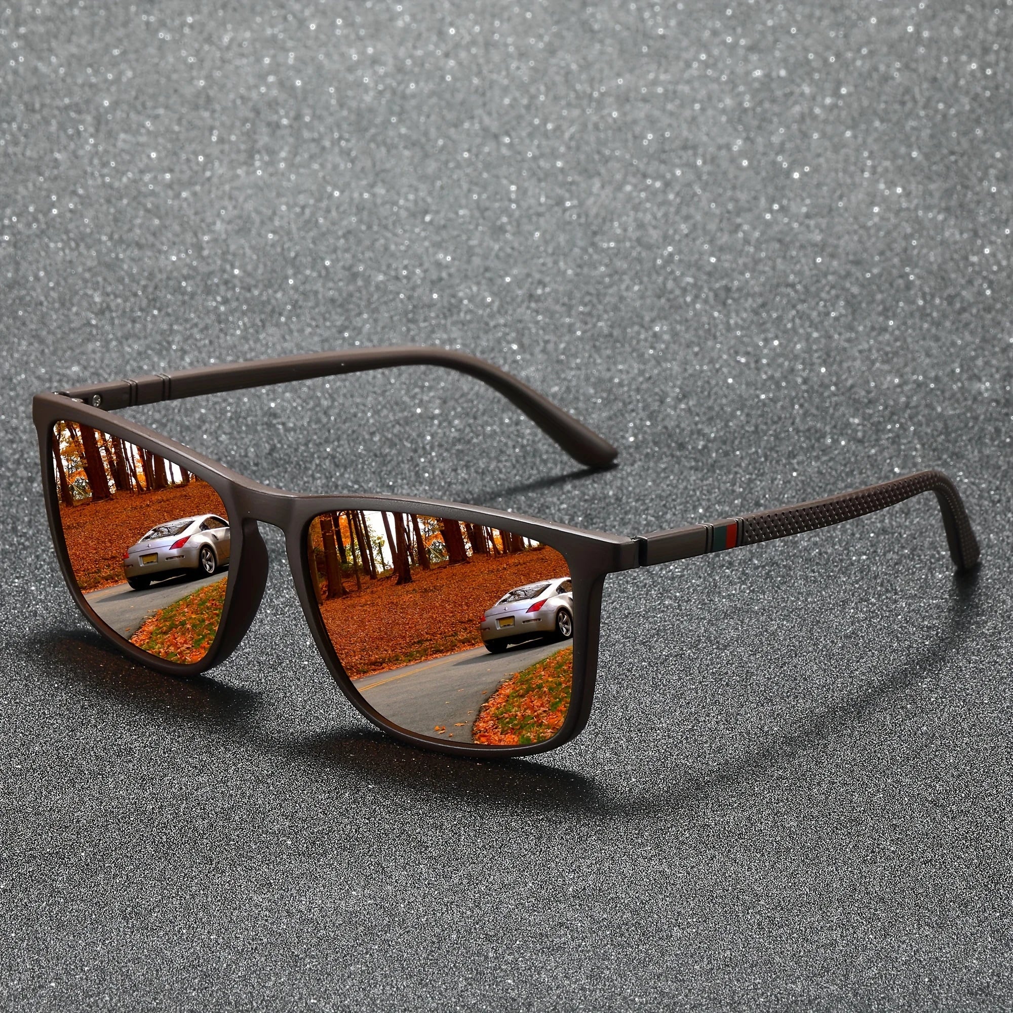 2/3 PIÈCES NOUVELLES Lunettes de soleil polarisées carrées 2025 Anti-reflets pour fête d'été, vacances, voyage, conduite, pêche UV400