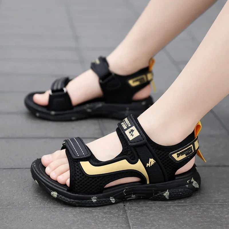2024 Casual Beach Water Children Shoes New Kids Summer Sandals Fashion Boys Sandals Soft Sole Lightweight Comfortable Sneakers