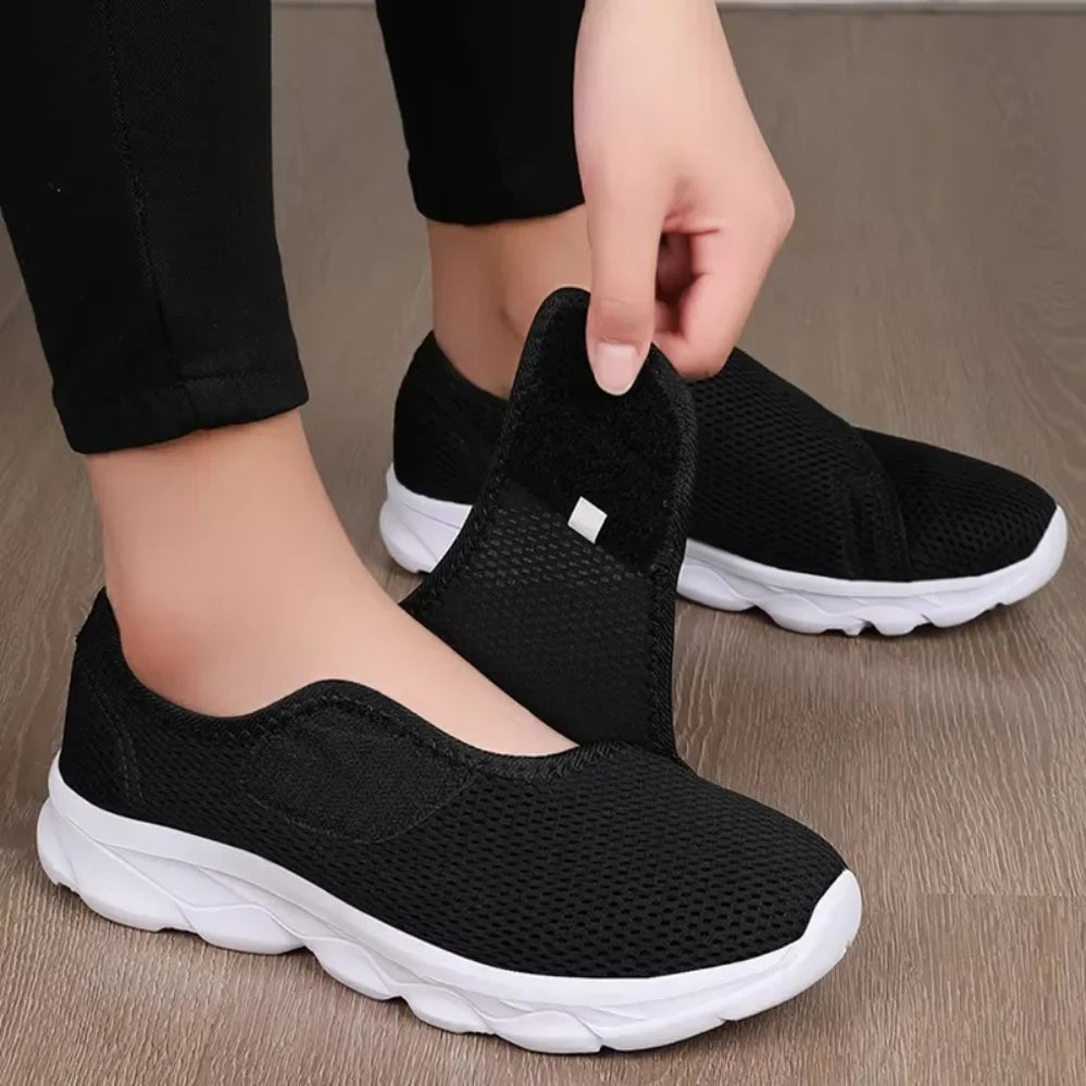 Popular Casual Unisex Orthopedics Wide Feet Swollen Shoes Thumb Eversion Adjusting Soft Comfortable Diabetic Shoe Walking Shoes