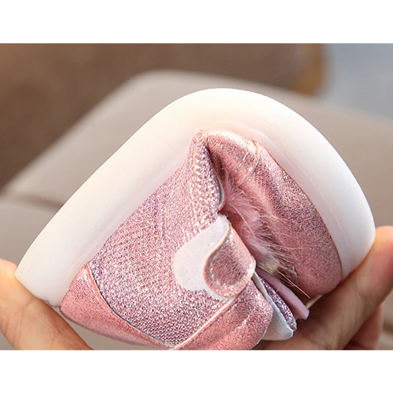LED Kids Shoes for Girls Cute Cartoon Pink Baby Girl Luminous Shoes Soft Bottom Princess Sneakers Casual Shoes
