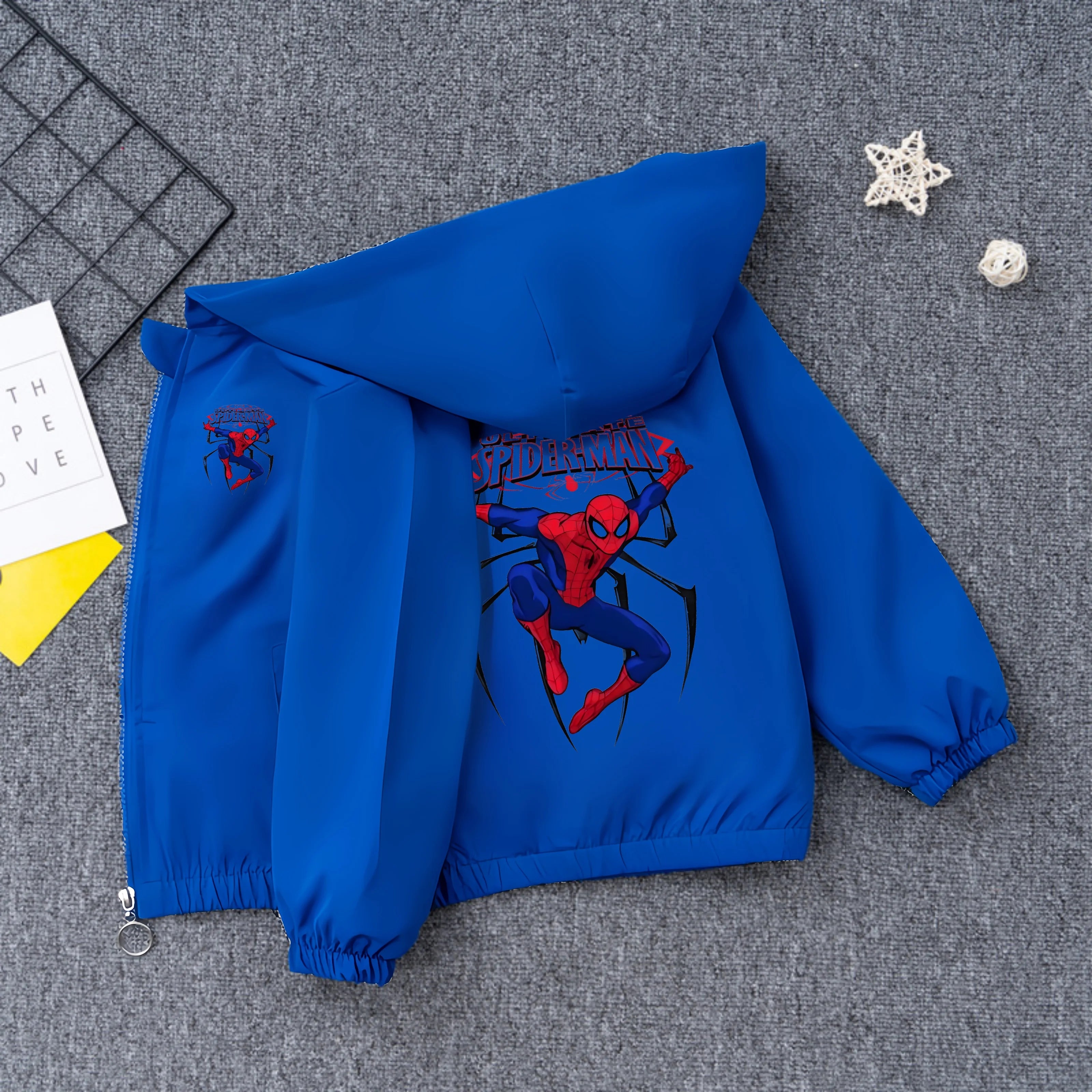 Spiderman Boys Hooded Jacket