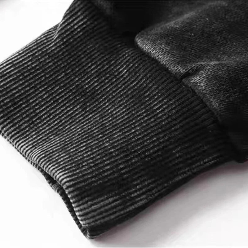 Black Clover Hoodie Black Bull Logo Print Sweatshirt Women Men Clothing Long Sleeve Streetwear Washed Cotton Hooded Pullover