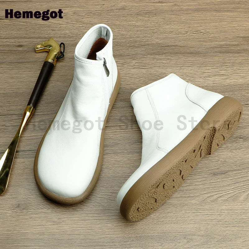Soft Leather Chelsea Boots
