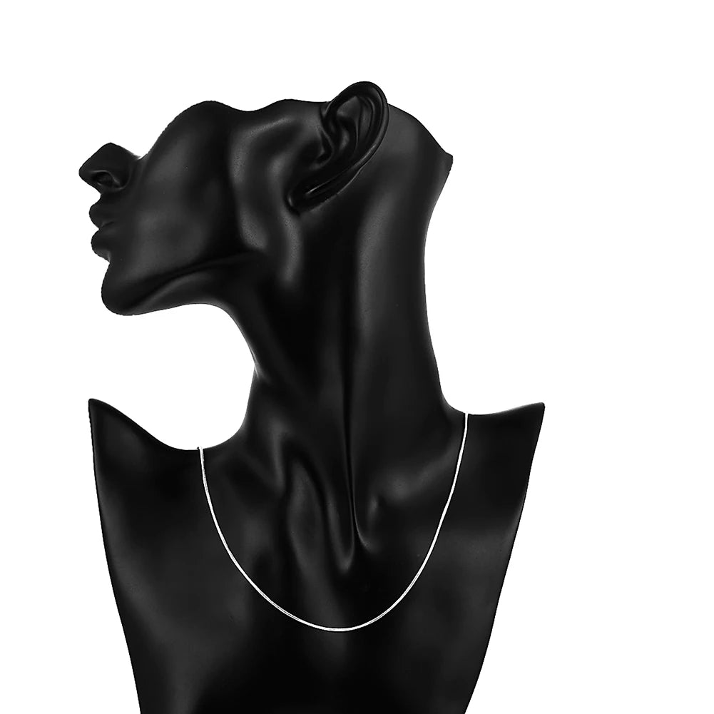 Sterling Silver Snake Chain Necklace