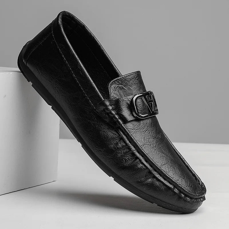Brand Men's Shoe 2024 Autumn New Men Casual Shoe Allmatch Loafer Shoe Men's Fashion Business Shoes Soft Sole Social Shoe Tênis
