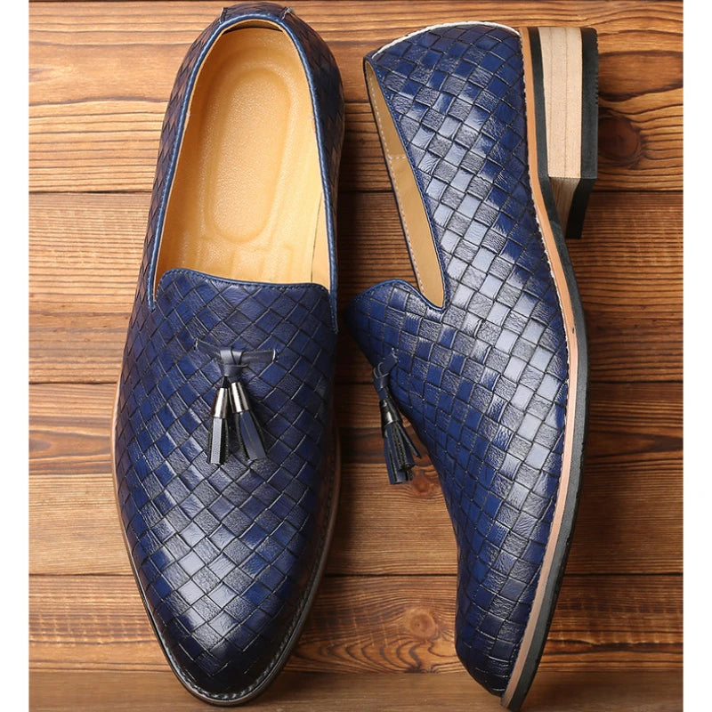 2024 Men's New Soft soled Shoes Fashion versatile formal shoes British style casual loafers Men's comfortable business footwear